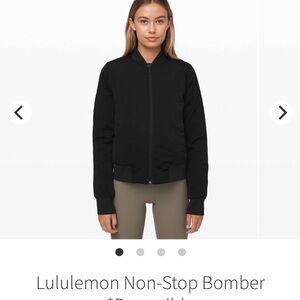 Lululemon Non-Stop Bomber *Reversible